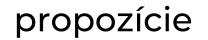 propozcie